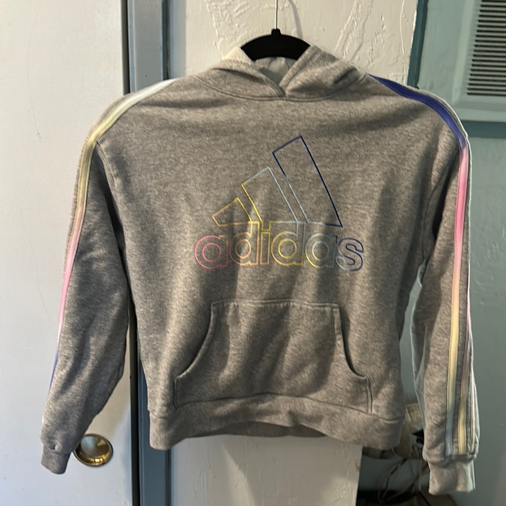 Gray Adidas Sweatshirt